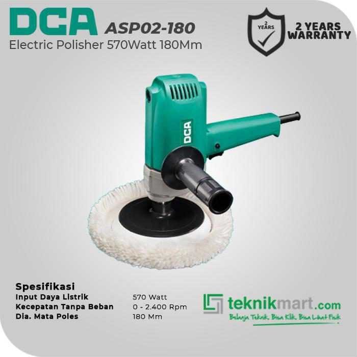 DCA ASP02-180 SANDER POLISHER 570WATT 180MM - Image 2