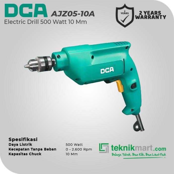 DCA AJZ05-10A ELECTRIC DRILL 500WATT 10MM - Image 2