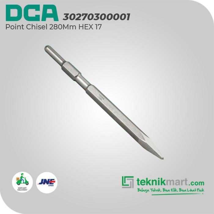 DCA 30270300001 POINT CHISEL HEX 17X280 MM - Image 3