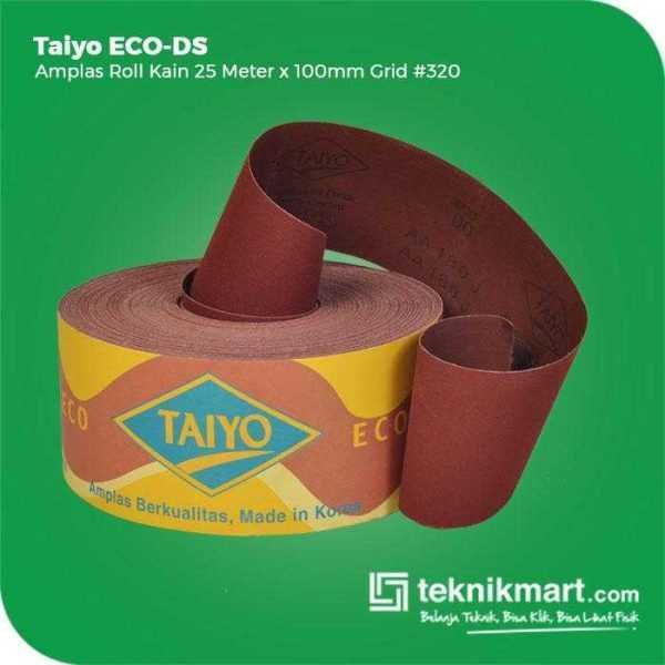 TAIYO ECO DS AMPLAS ROLL KAIN GRID #320 25METERX100MM