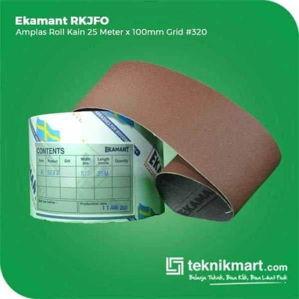 EKAMANT RKJFO AMPLAS ROLL KAIN GRID #320 25METERX100MM