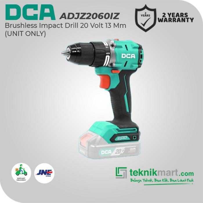 DCA ADJZ2060IZ BRUSHLESS IMPACT DRILL 20VOLT 13MM (UNIT ONLY) - Image 3