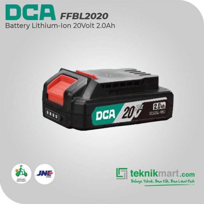 DCA FFBL2020 LITHIUM BATTERY 20VOLT 2.0AH (30230200053) - Image 3