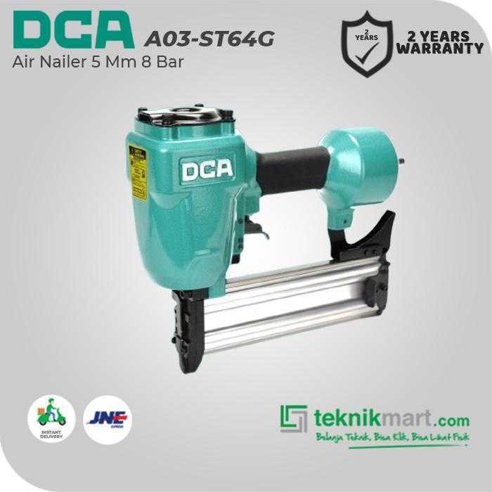 DCA A03-ST64G AIR CONCRETE NAILER 5MM 8BAR - Image 3