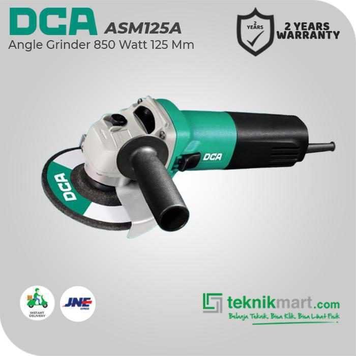 DCA ASM125A ANGLE GRINDER 850WATT 125MM - Image 3