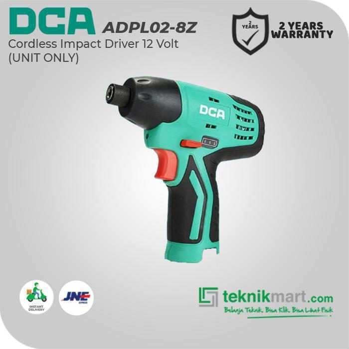 DCA ADPL02-8Z CORDLESS IMPACT DRIVER 12VOLT (UNIT ONLY) - Image 3