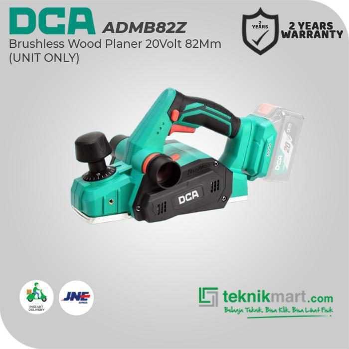 DCA ADMB82Z BRUSHLESS PLANER 20VOLT 82MM (2X BATT 4.0AH, 1X CHARGER) - Image 3