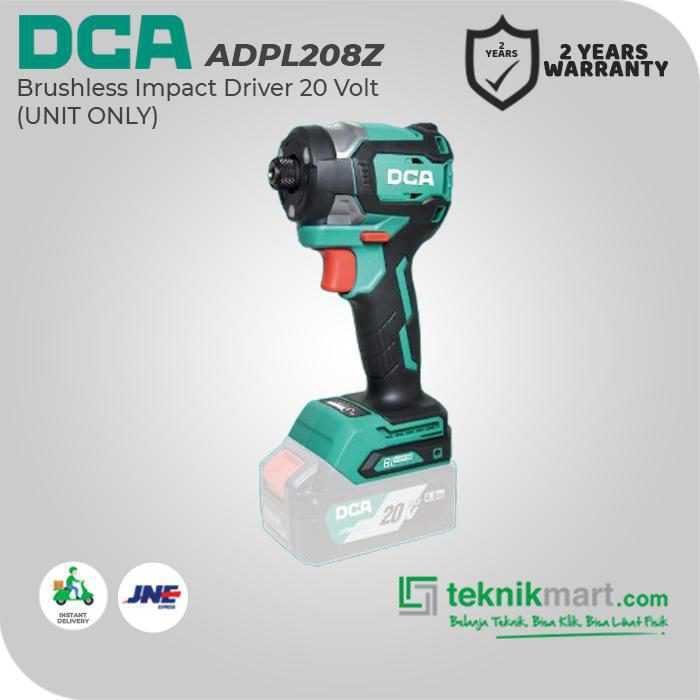 DCA ADPL208Z BRUSHLESS IMPACT DRIVER 20VOLT (UNIT ONLY) - Image 3