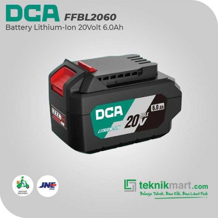 DCA FFBL2060 LITHIUM BATTERY 20VOLT 6.0AH (30230200023) - Image 3