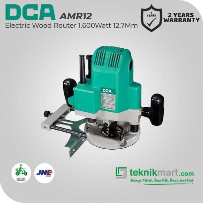 DCA AMR12 WOOD ROUTER 1600WATT 13MM - Image 3