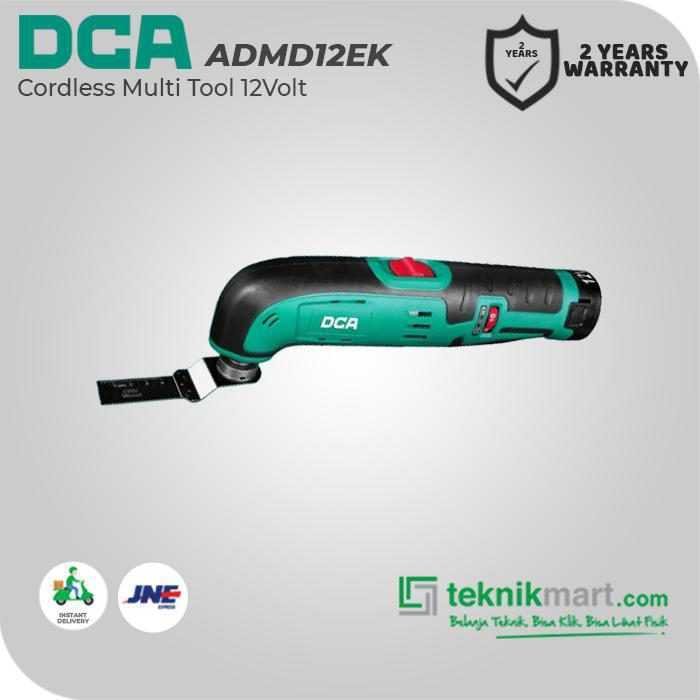 DCA ADMD12EK CORDLESS MULTI TOOL 12VOLT (2X BATT, 1X CHARGER, CASE) - Image 2