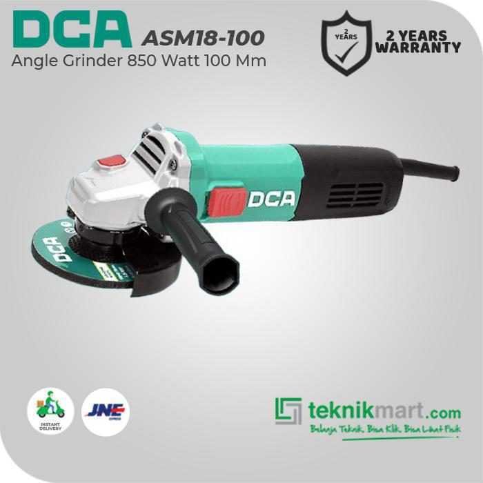 DCA ASM18-100 ANGLE GRINDER 850WATT 100MM - Image 3