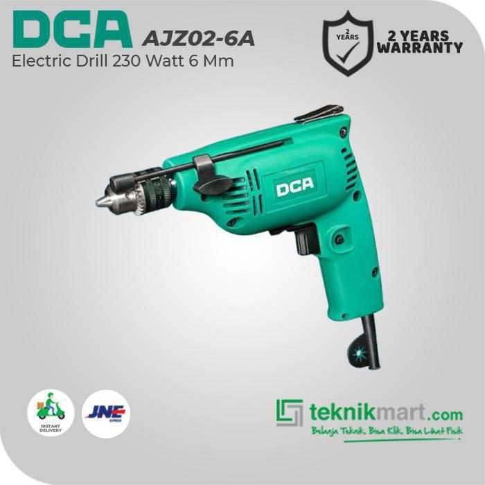 DCA AJZ02-6A ELECTRIC DRILL 230WATT 6MM - Image 3
