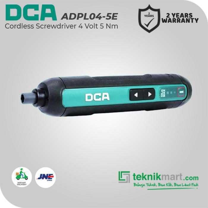 DCA ADPL04-5E CORDLESS SCREWDRIVER 4VOLT 5NM - Image 3