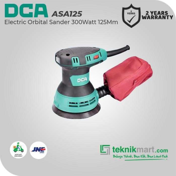 DCA ASA125 RANDOM ORBITAL SANDER 300WATT 125MM - Image 3