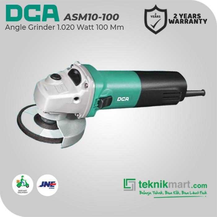 DCA ASM10-100 SMALL ANGLE GRINDER 1020WATT 100MM - Image 3