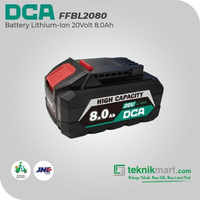 DCA FFBL2080 LITHIUM BATTERY 20VOLT 8.0AH (30230200085) - Image 3