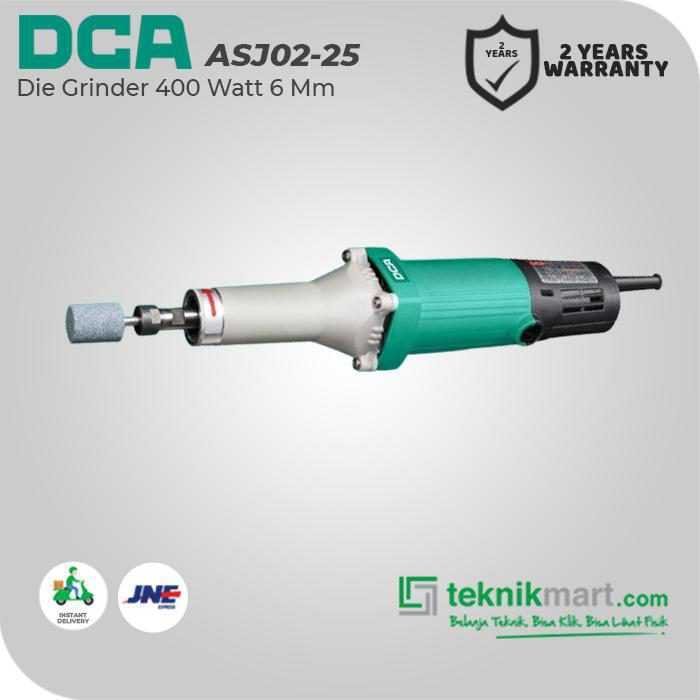 DCA ASJ02-25 DIE GRINDER 400WATT 6MM - Image 3