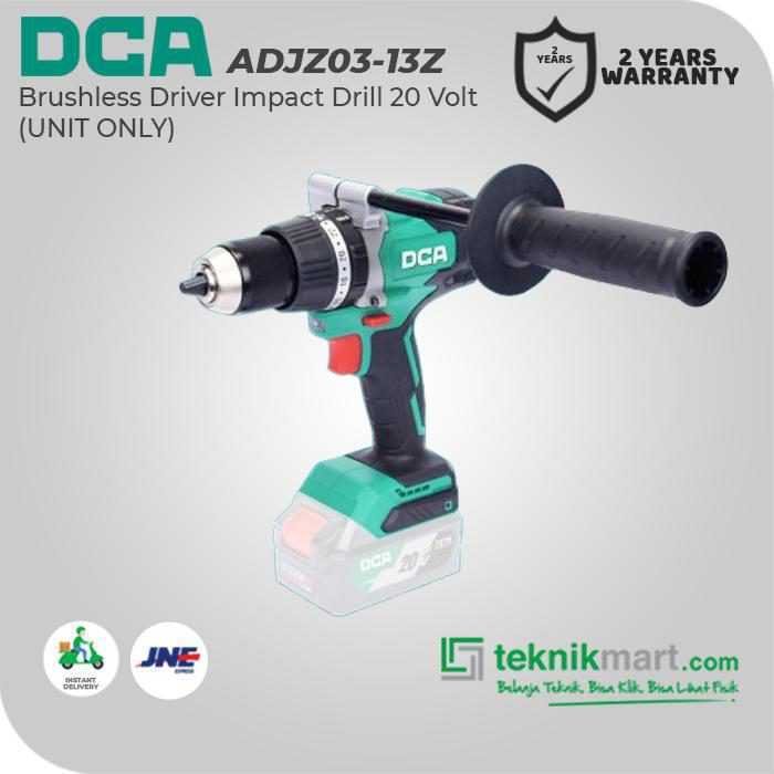 DCA ADJZ03-13Z BRUSHLESS DRIVER IMPACT DRILL 20VOLT 13 MM (UNIT ONLY) - Image 2