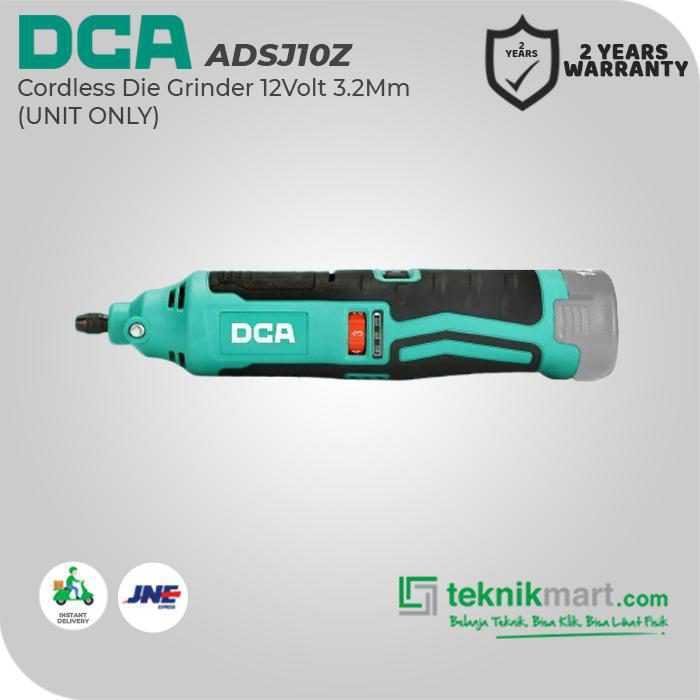 DCA ADSJ10Z CORDLESS DIE GRINDER 12VOLT 3.2MM (UNIT ONLY) - Image 3