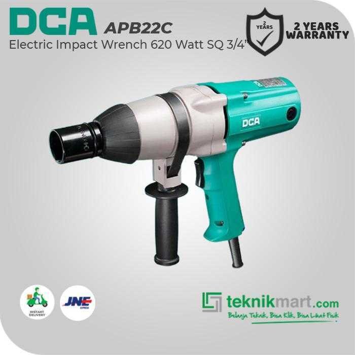 DCA APB22C ELECTRIC IMPACT WRENCH 620WATT SQ 3/4INCH 588NM - Image 3