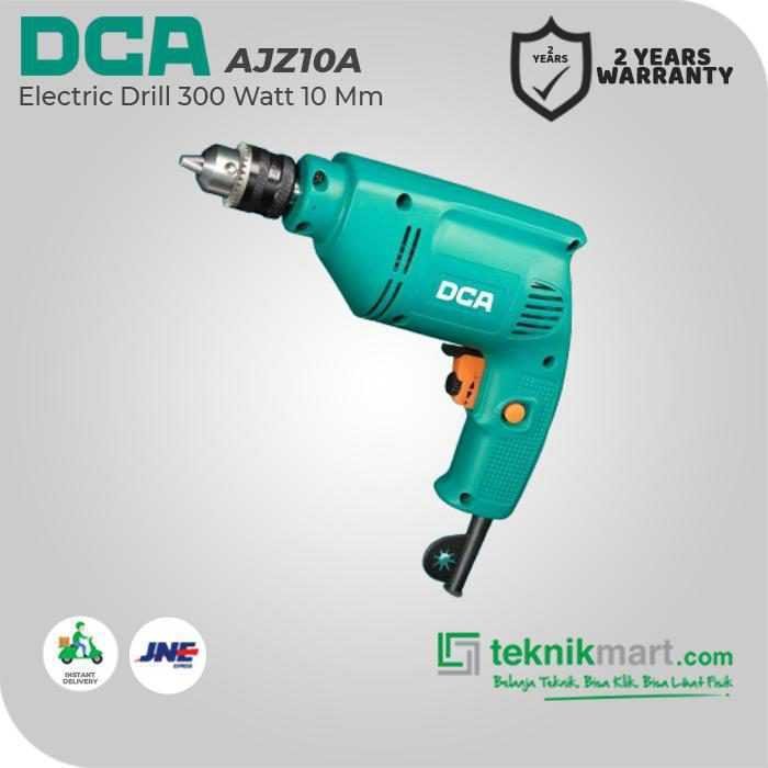 DCA AJZ10A DRILL 300WATT 10MM VARIABLE SPEED - Image 3