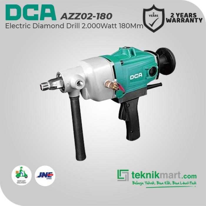 DCA AZZ02-180 DIAMOND DRILL WITH WATER SOURCE 2000WATT 180MM - Image 3