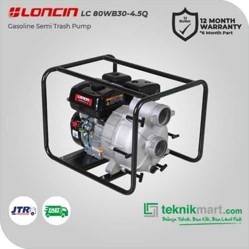 LONCIN LC80WB30-4.5Q SEMI TRASH PUMP 3" G 200 - Image 2