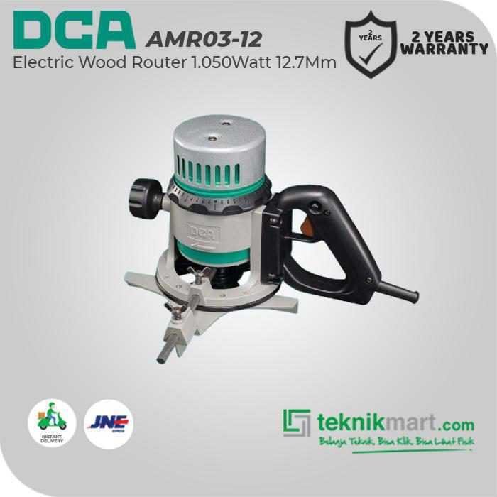 DCA AMR03-12 WOOD ROUTER 1.050WATT 13 MM - Image 3