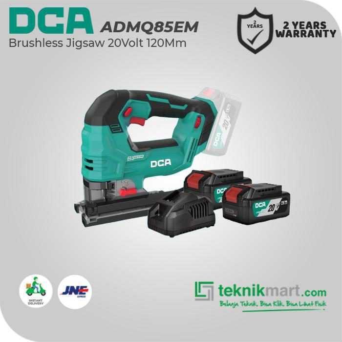 DCA ADMQ85EM BRUSHLESS JIGSAW 20VOLT (2X BATT, 1X CHARGER) - Image 3