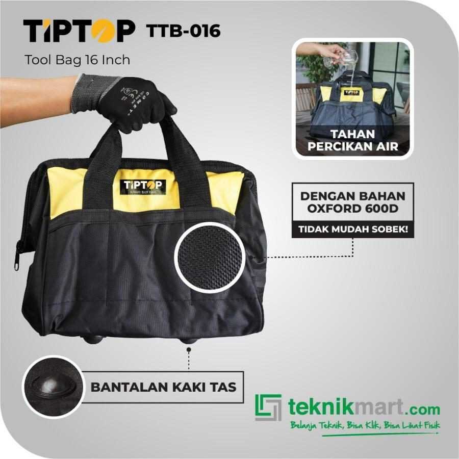 TIP TOP TTB-016 TOOL BAG 16" 600D OXFORD FABRIC