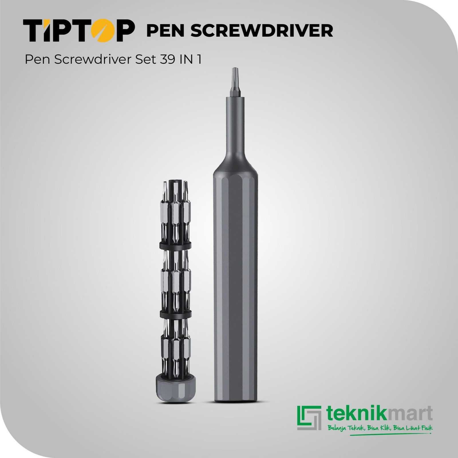 TIP TOP PEN SCREWDRIVER SET 39 IN 1