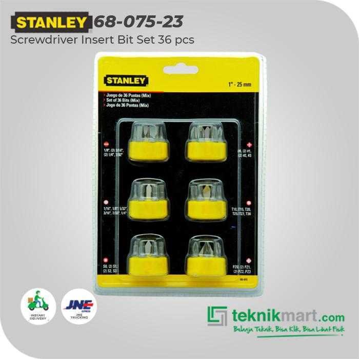 STANLEY 68-075-23 SCREWDRIVER INSERT BIT 36 PCS - Image 3