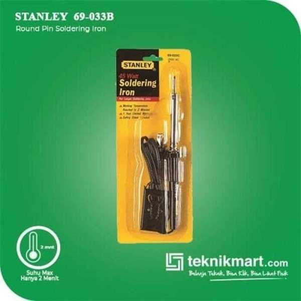 STANLEY 69-033B SOLDERING IRON 45W/220V ROUND PIN