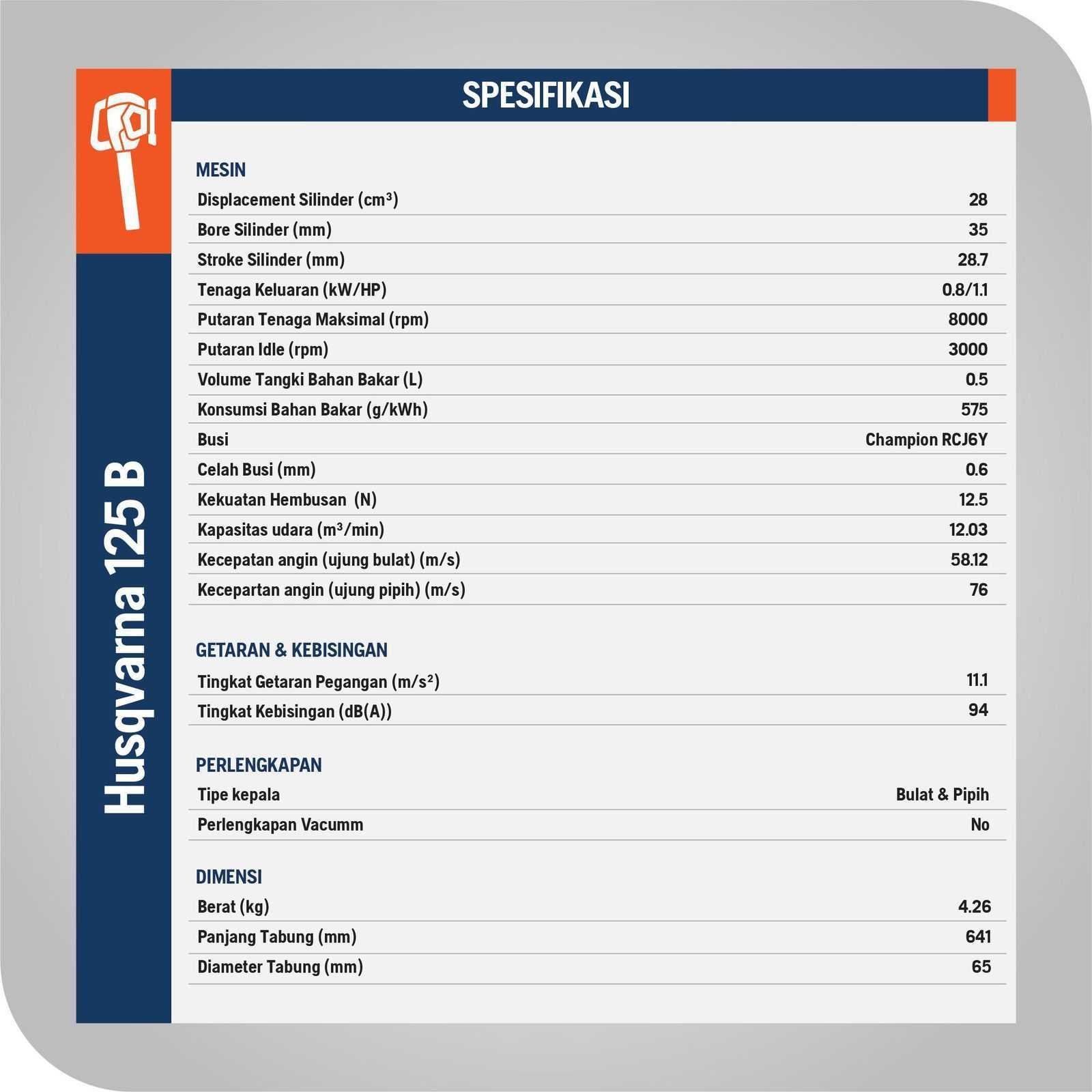 HUSQVARNA 125B BLOWER ONLY - Image 7