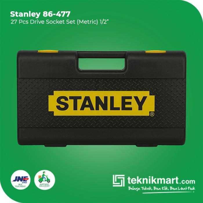 STANLEY 86-477 SOCKET SET SQ 1/2" 12PTS 27PCS METRIC - Image 2