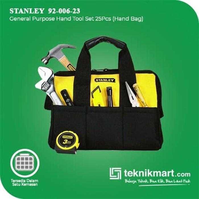 STANLEY 92-006-23 GENERAL PURPOSE HAND TOOL SET 25 PCS (HAND BAG)