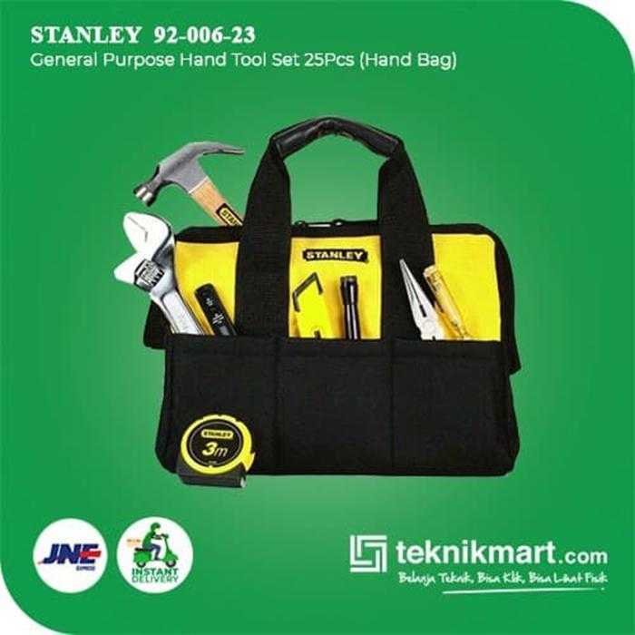 STANLEY 92-006-23 GENERAL PURPOSE HAND TOOL SET 25 PCS (HAND BAG) - Image 3