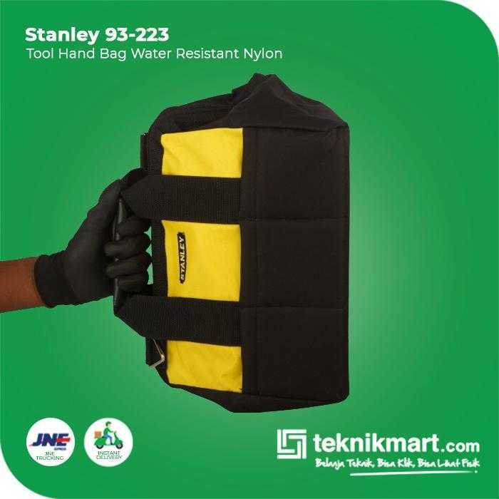 STANLEY 93-223 TOOL HAND BAG WATER RESISTANT NYLON 12INCH - Image 2