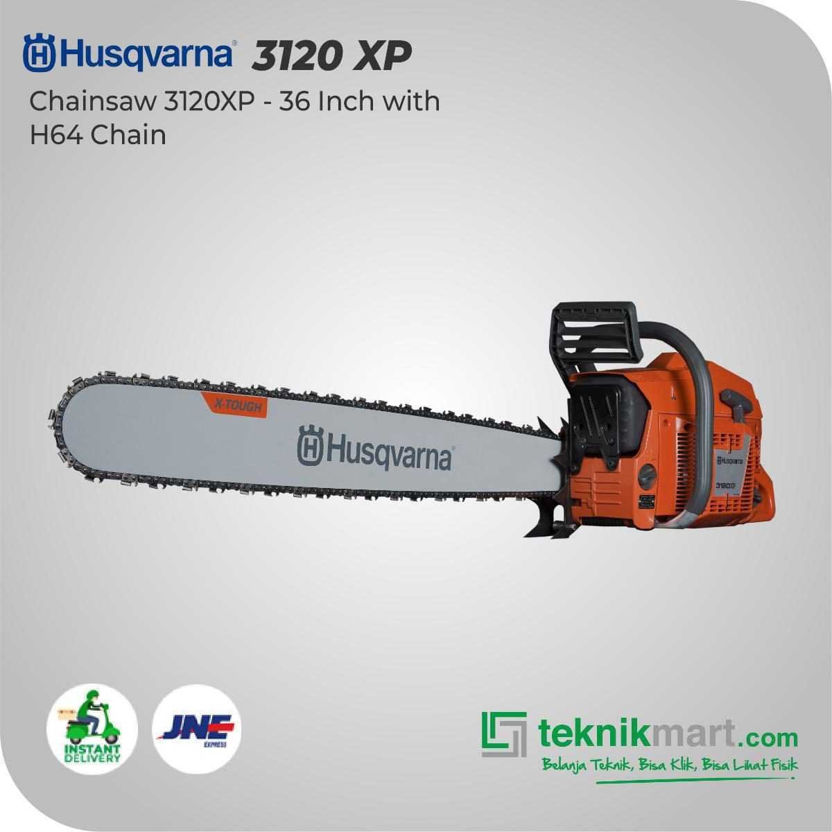 HUSQVARNA 3120XP - 36" CHAINSAW W/H64 CHAIN - Image 3