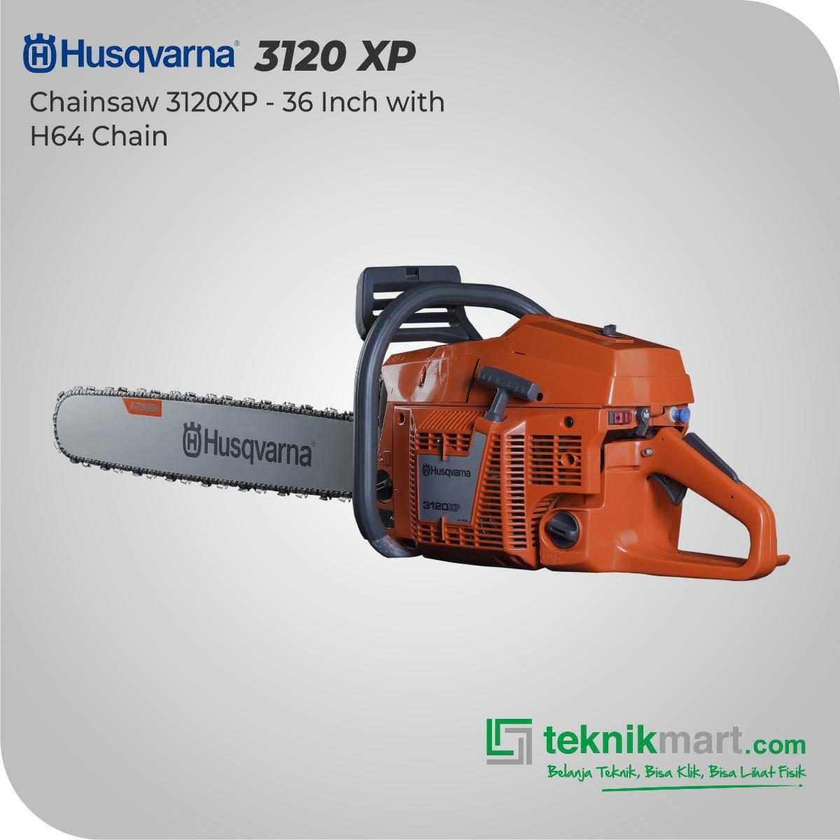 HUSQVARNA 3120XP - 36" CHAINSAW W/H64 CHAIN - Image 4