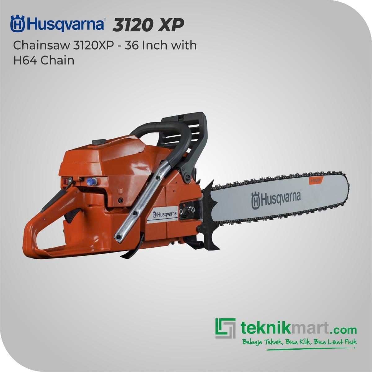 HUSQVARNA 3120XP - 36" CHAINSAW W/H64 CHAIN - Image 5