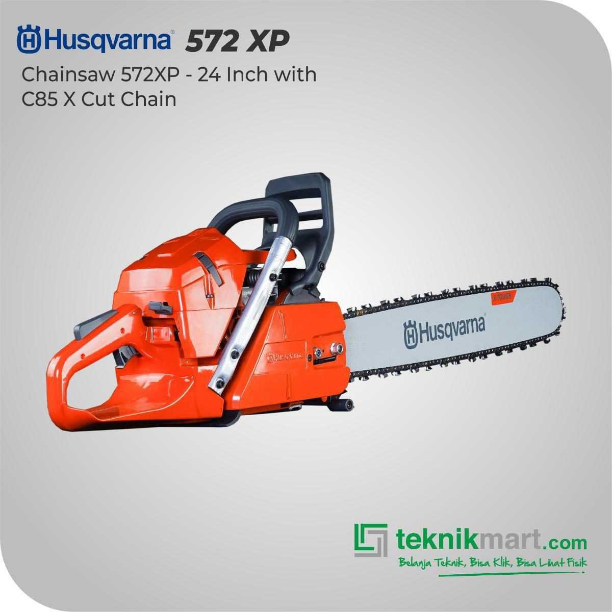 HUSQVARNA 572XP - 24" CHAINSAW W/C85 X-CUT CHAIN - Image 6