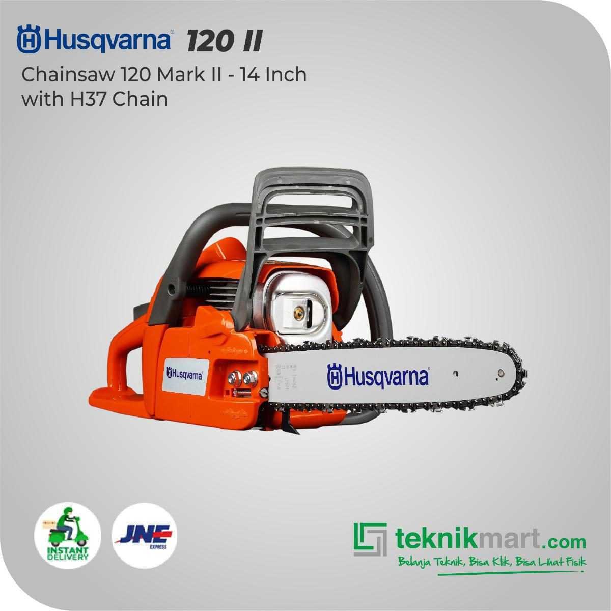 HUSQVARNA 120 MARK II - 14" CHAINSAW W/H37 CHAIN - Image 3