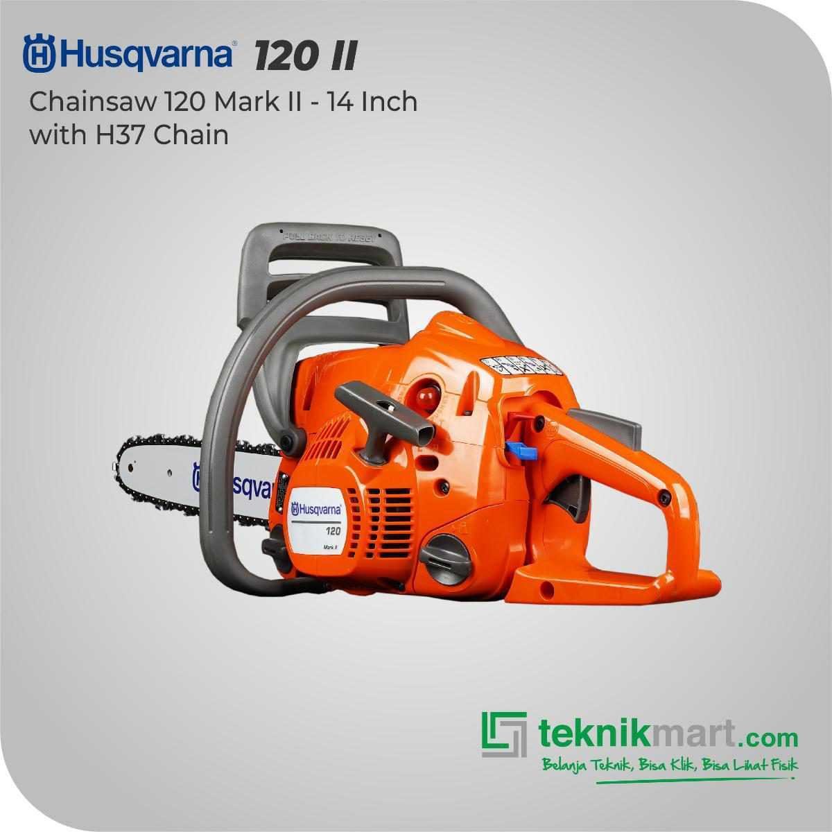 HUSQVARNA 120 MARK II - 14" CHAINSAW W/H37 CHAIN - Image 4