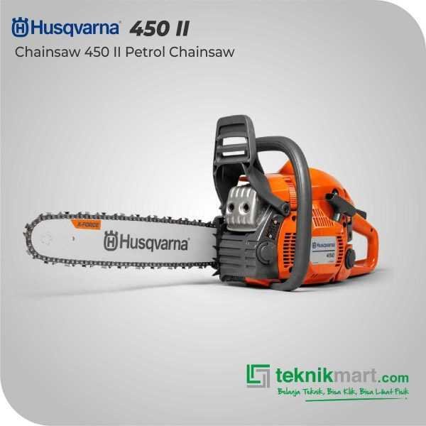 HUSQVARNA 450 II - 20" CHAINSAW .325" W/SP33G X-CUT CHAIN
