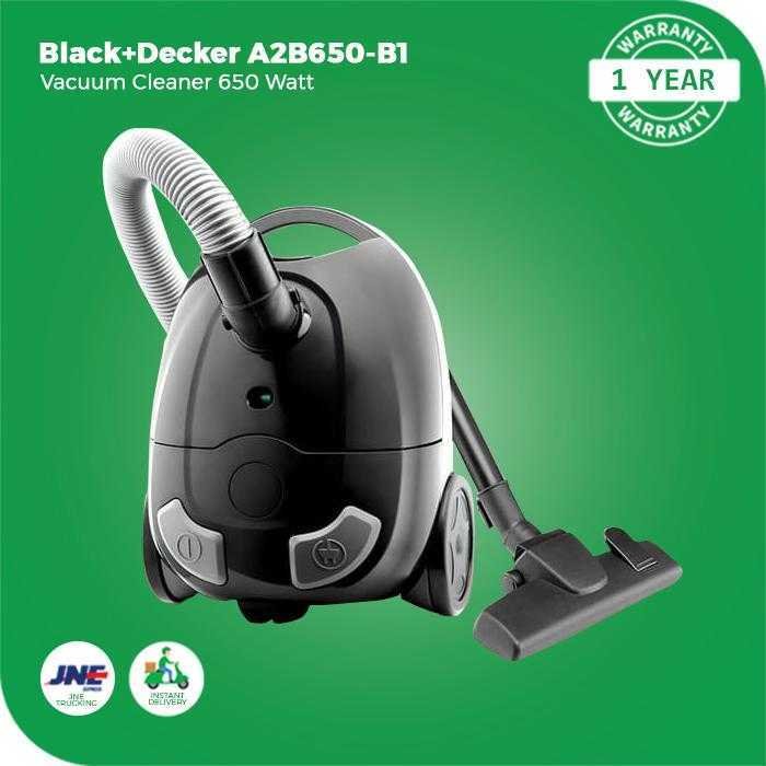 BLACK AND DECKER A2B650 VACUUM CLEANER 650 WATT - Image 3