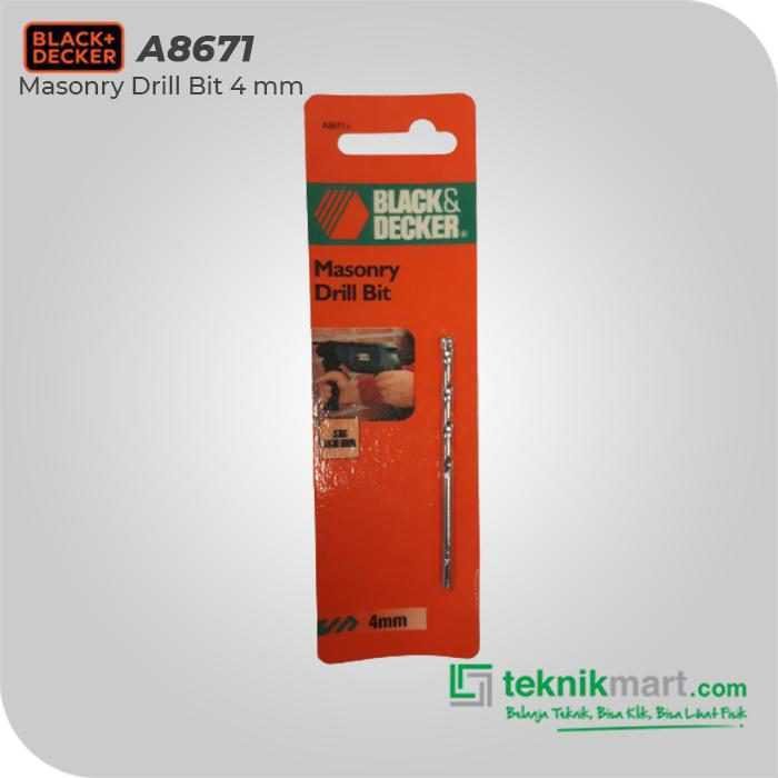 BLACK AND DECKER A8671 MASONRY DRILL BIT 4.0MM