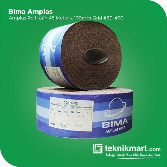 BIMA AMPLAS ROLL KAIN GRID #150 100MMX45METER