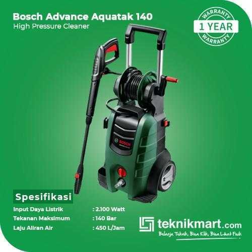 BOSCH ADVANCED AQUATAK 140 HIGH PRESSURE WASHER 2100WATT 140 BAR - Image 2